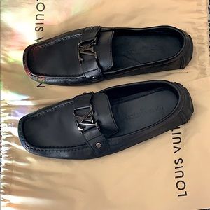Louis Vuitton Leather Loafers